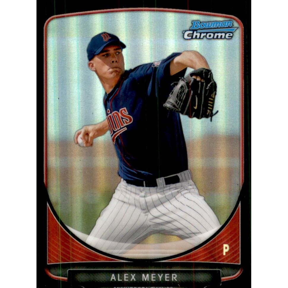 2013 Bowman Chrome Prospects Black Refractors #BCP80 Alex Meyer 2013 Bowman Chrome Prospects Black Refractors #BCP80 Alex Meyer