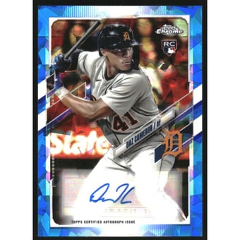 2021 Topps Chrome Sapphire Rookie Autographs #RADCA Daz Cameron