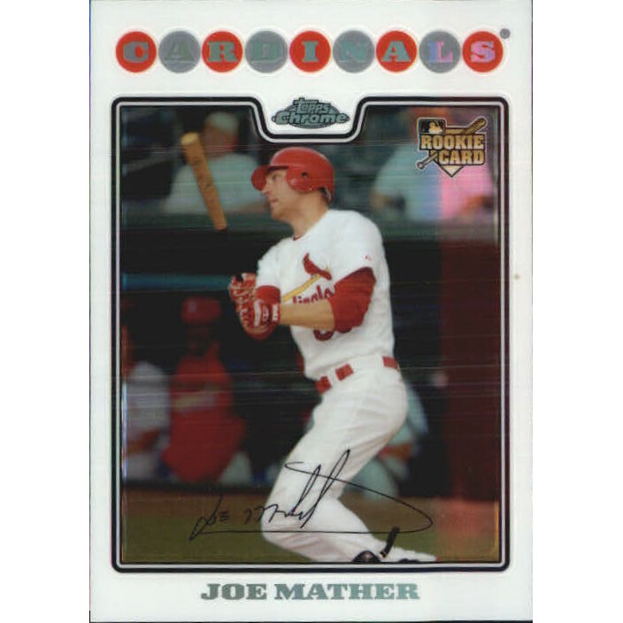 2008 Topps Update Chrome #CHR32 Joe Mather
