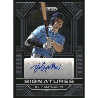 2023 Panini Prizm Signatures #73 Kyle Manzardo