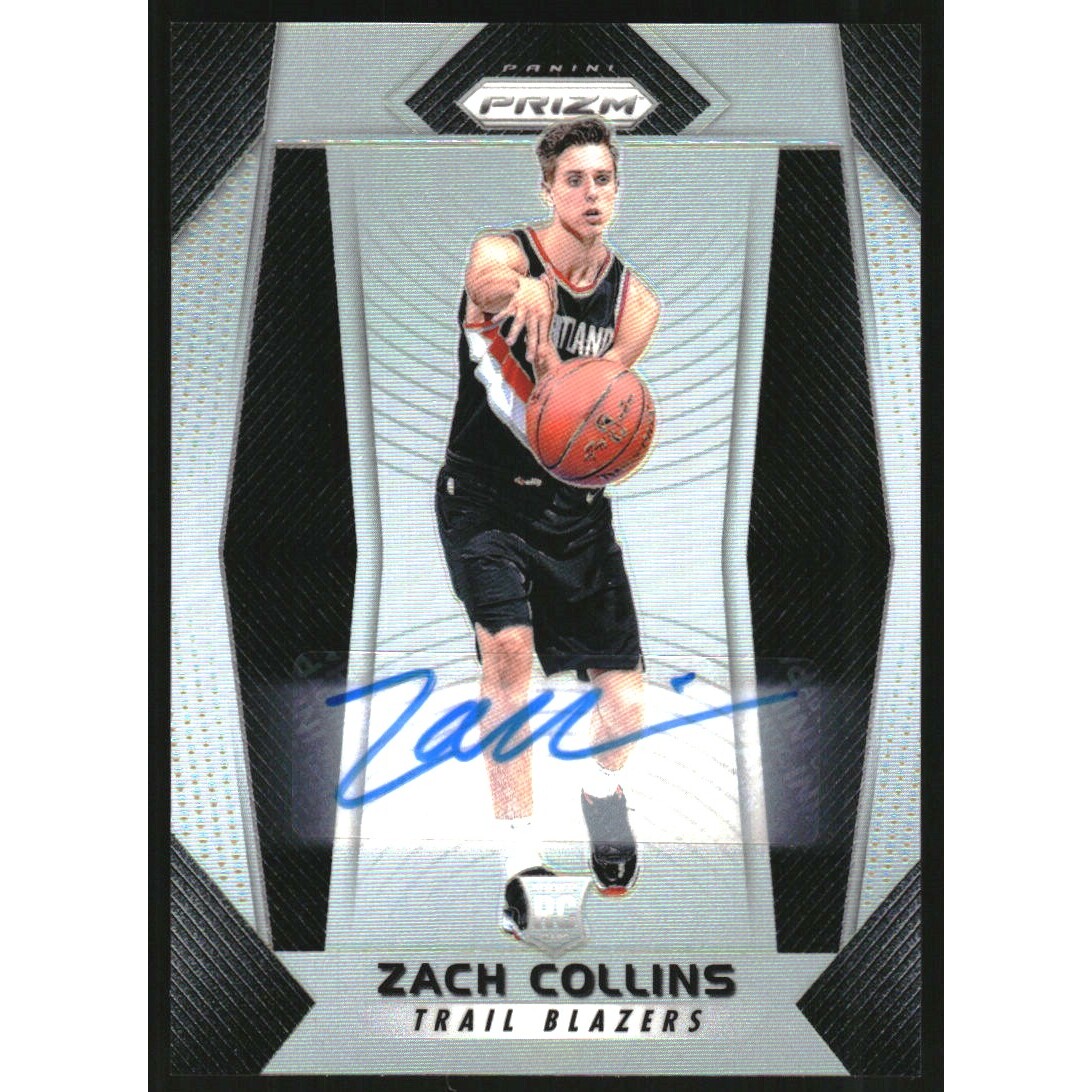 2017-18 Panini Prizm Autographs #144 Zach Collins