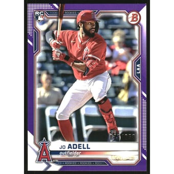 2021 Bowman Purple #10 Jo Adell
