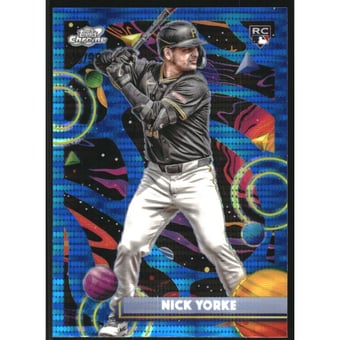 2025 Topps Cosmic Chrome Blue Moon Refractors #32 Nick Yorke