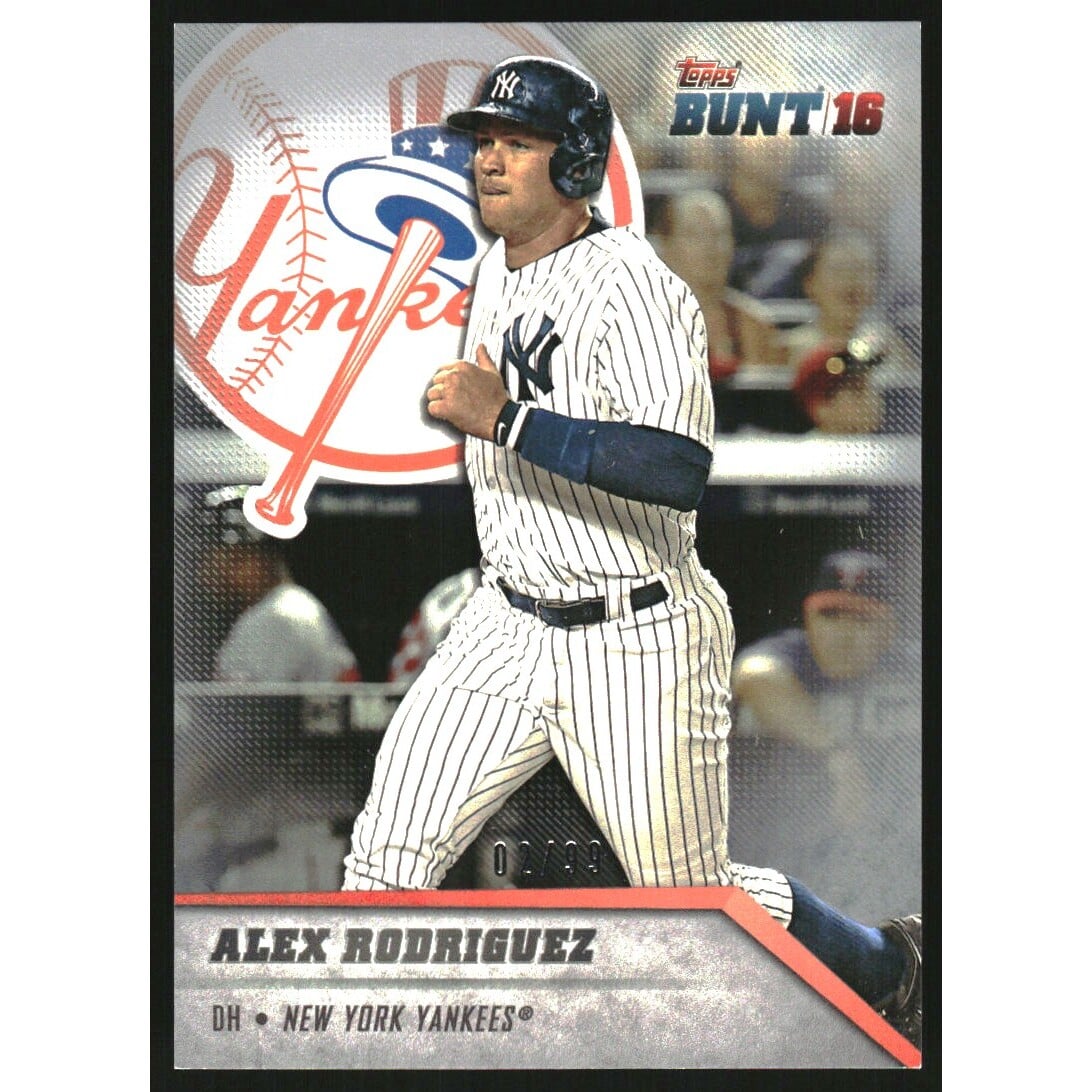 2016 Topps Bunt Platinum #112 Alex Rodriguez