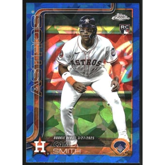 2025 Topps Chrome Update Sapphire #USC19 Cam Smith RC