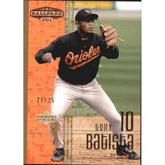 2002 Upper Deck Ballpark Idols Gold #42 Tony Batista