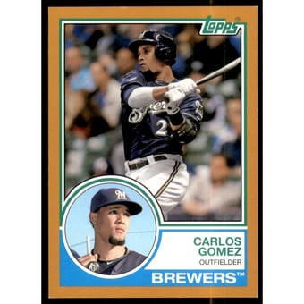 2015 Topps Archives Gold #232 Carlos Gomez
