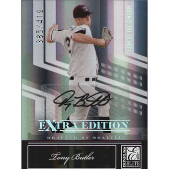 2007 Donruss Elite Extra Edition Signature Turn of the Century #49 Tony Butler/419