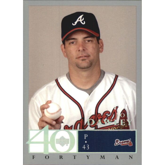 2003 Upper Deck 40-Man Rainbow #393 Joe Dawley