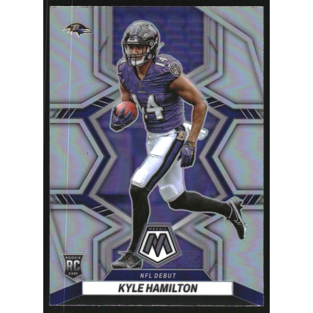2022 Panini Mosaic Silver #288 Kyle Hamilton DEB