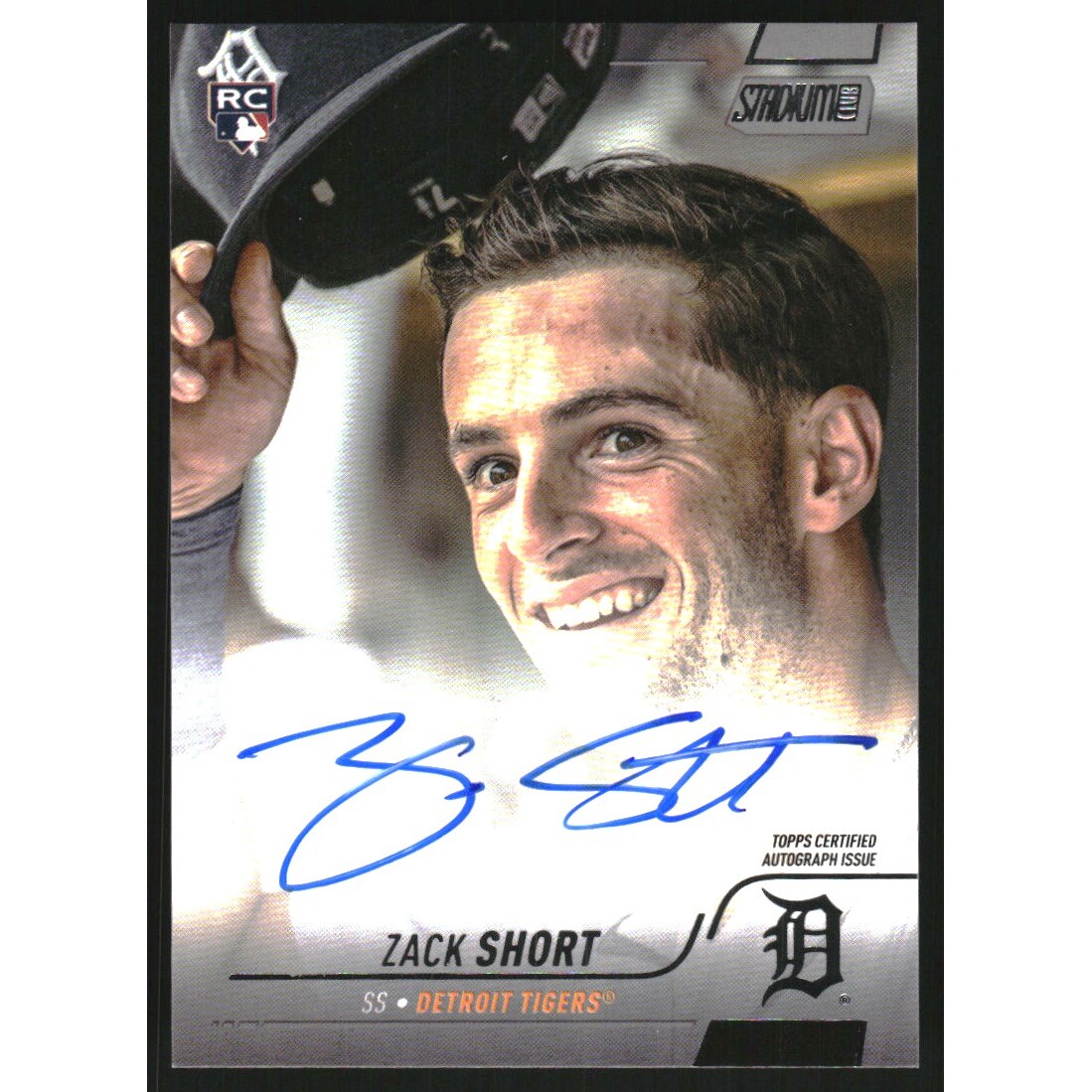 2022 Stadium Club Autographs #SCBAZSH Zack Short