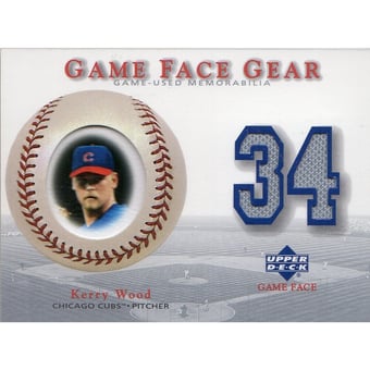 2003 Upper Deck Game Face Gear #KW Kerry Wood