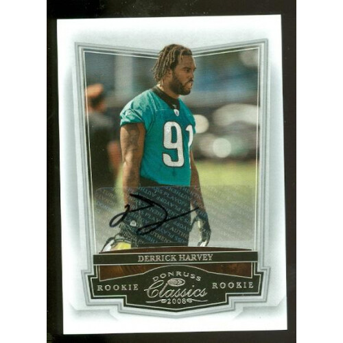 2008 Donruss Classics #207 Derrick Harvey AU/499 RC