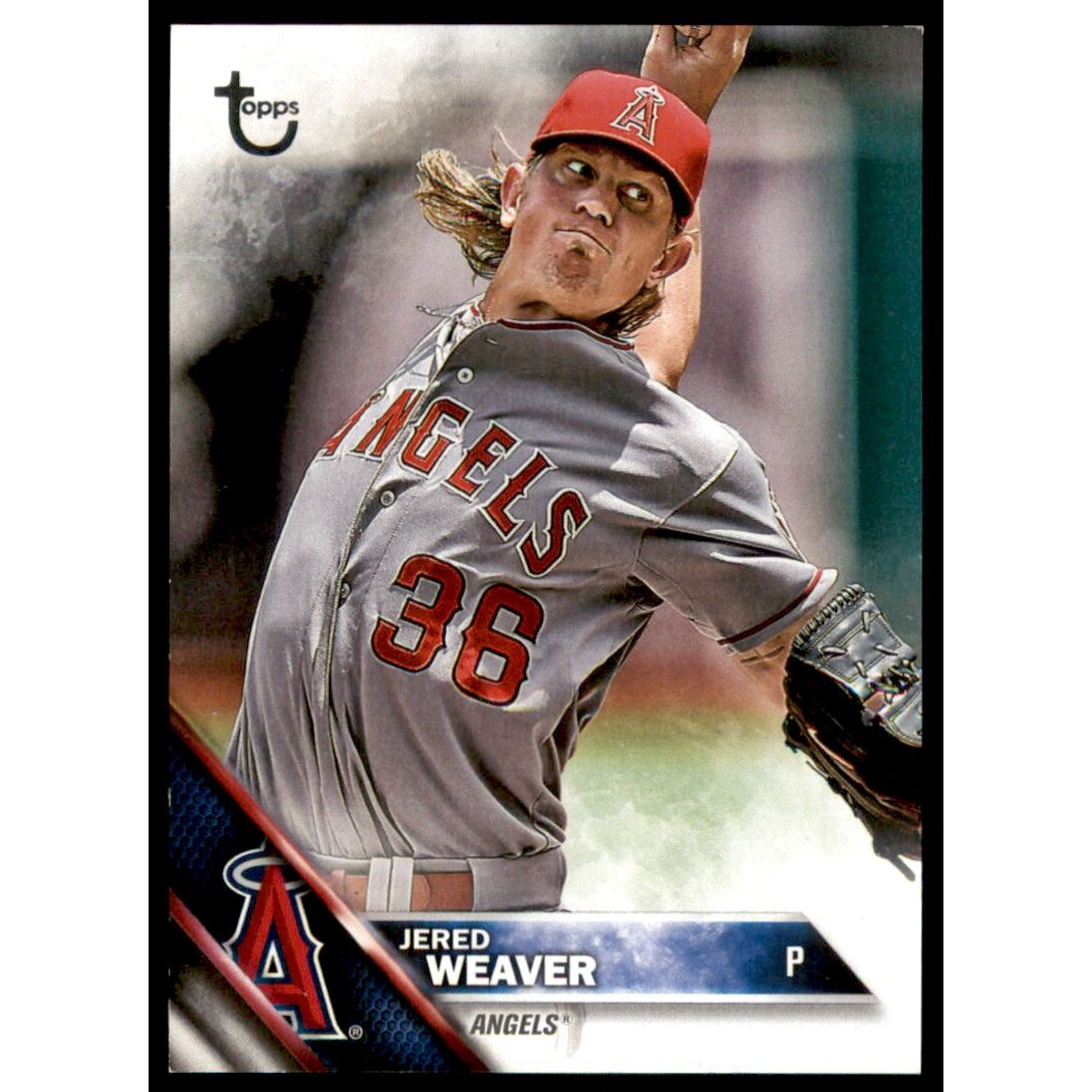 2016 Topps Vintage Stock #174 Jered Weaver