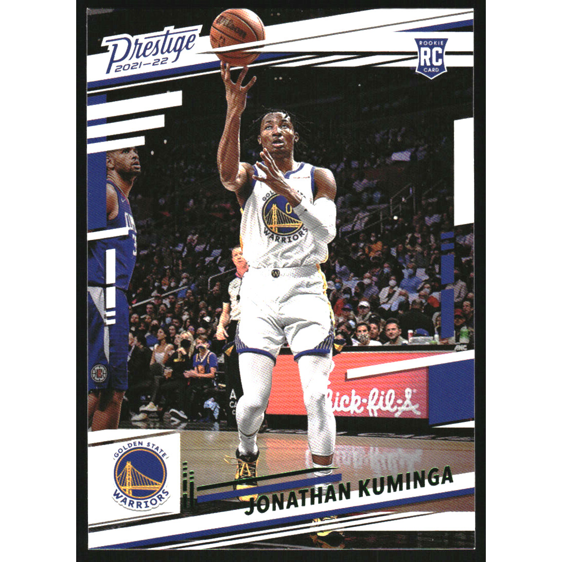 2021-22 Panini Chronicles Green #55 Jonathan Kuminga/Prestige