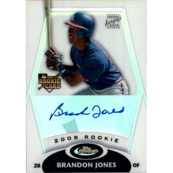 2008 Finest Refractors #151 Brandon Jones AU