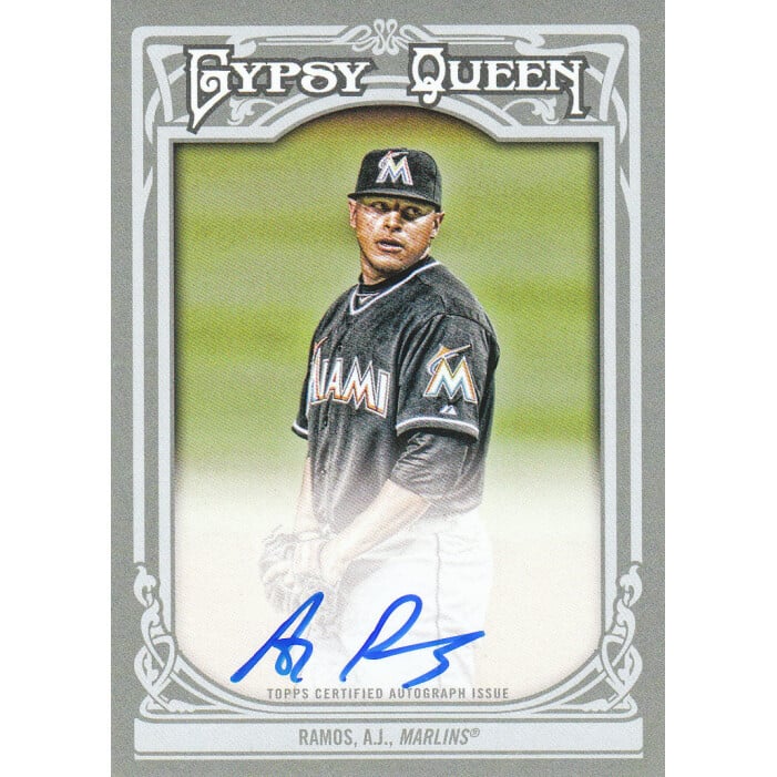 2013 Topps Gypsy Queen Autographs #ARA A.J. Ramos