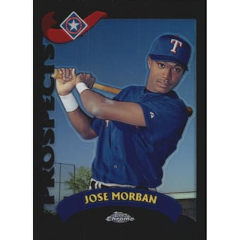 2002 Topps Chrome Traded Black Refractors #T167 Jose Morban