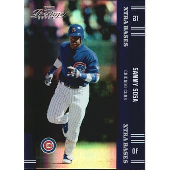 2005 Playoff Prestige Xtra Bases Purple #121 Sammy Sosa