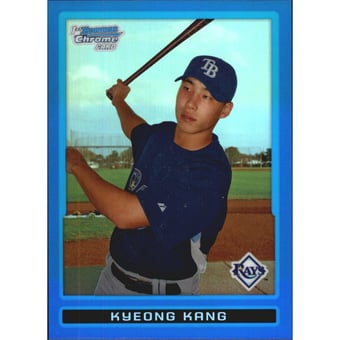 2009 Bowman Chrome Prospects Blue Refractors #BCP21 Kyeong Kang