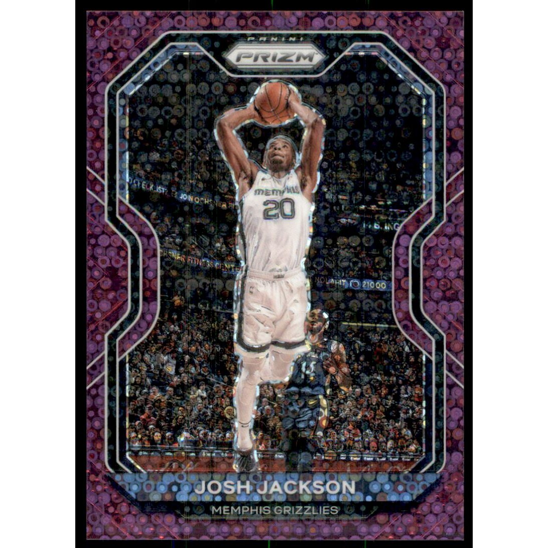 2020-21 Panini Prizm Prizms Fast Break Purple #106 Josh Jackson