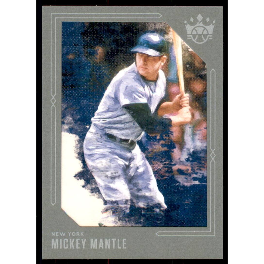 2020 Diamond Kings Gray Frame #33 Mickey Mantle
