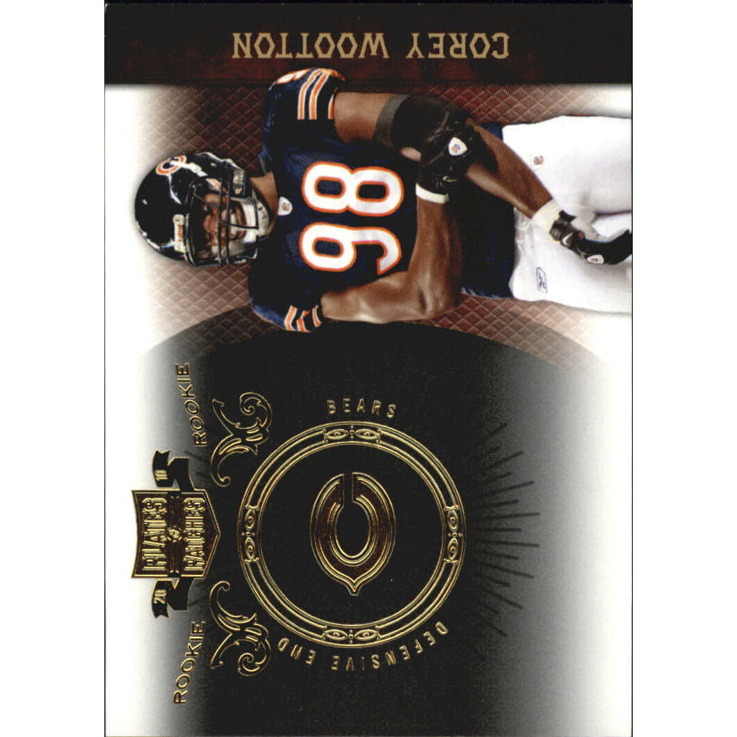 2010 Panini Plates and Patches Gold #118 Corey Wootton