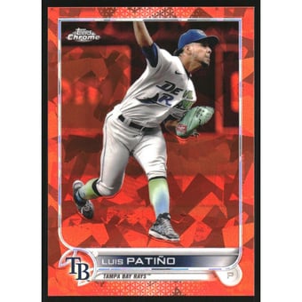 2022 Topps Chrome Sapphire Orange Refractors #539 Luis Patino