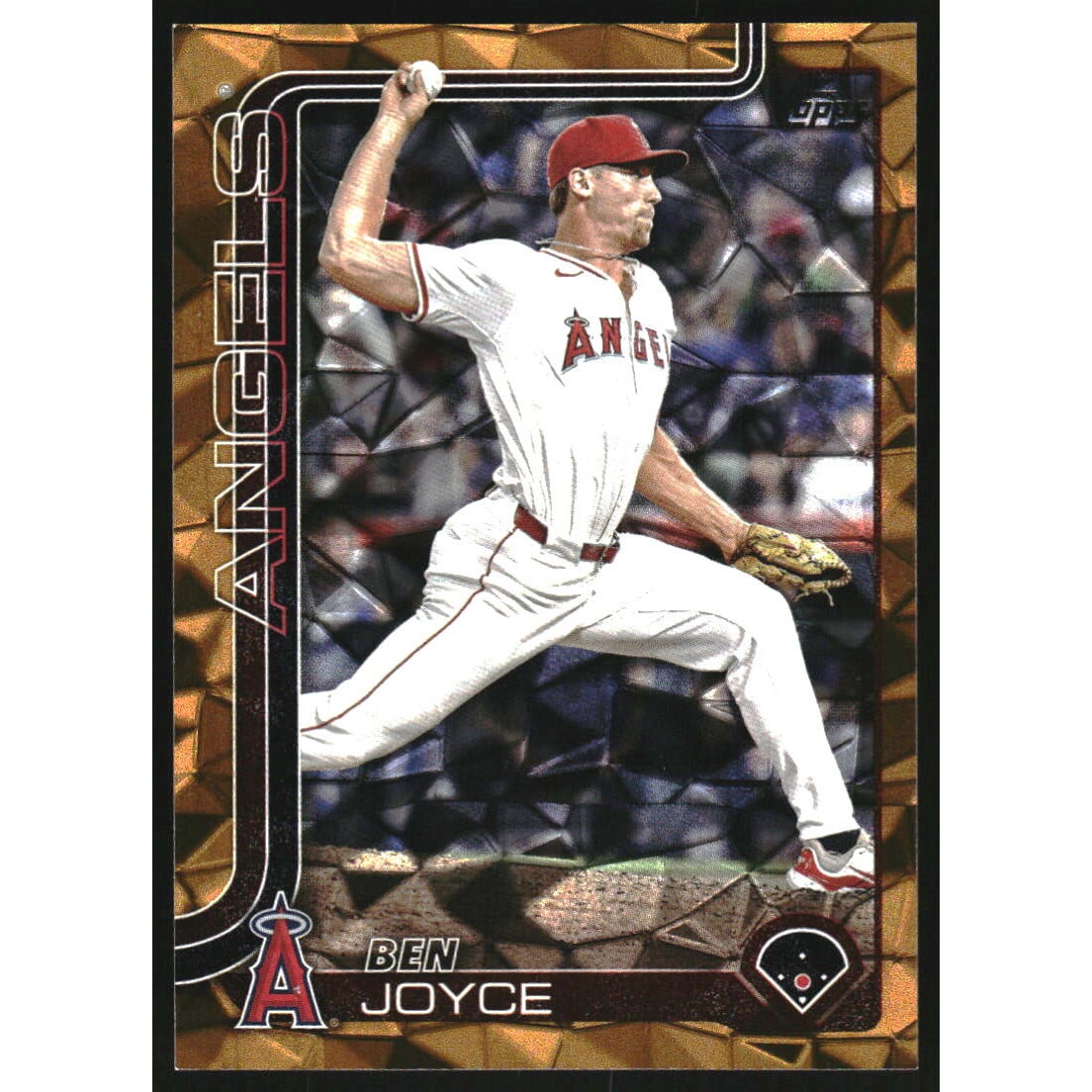 2025 Topps Gold Diamante Foil #602 Ben Joyce. rookie card picture