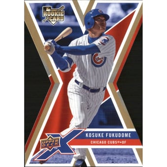 2008 Upper Deck X Die Cut Gold #22 Kosuke Fukudome