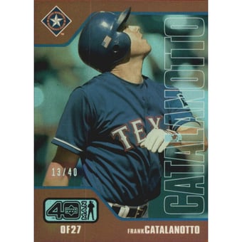 2002 Upper Deck 40-Man Electric Rainbow #248 Frank Catalanotto