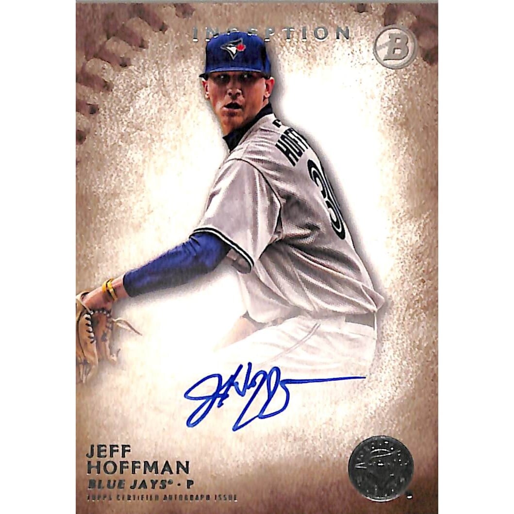 2015 Bowman Inception Prospect Autographs #PAJH Jeff Hoffman