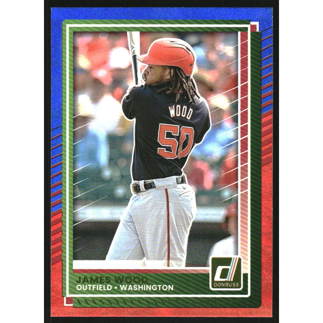 2025 Donruss Red and Blue #41 James Wood