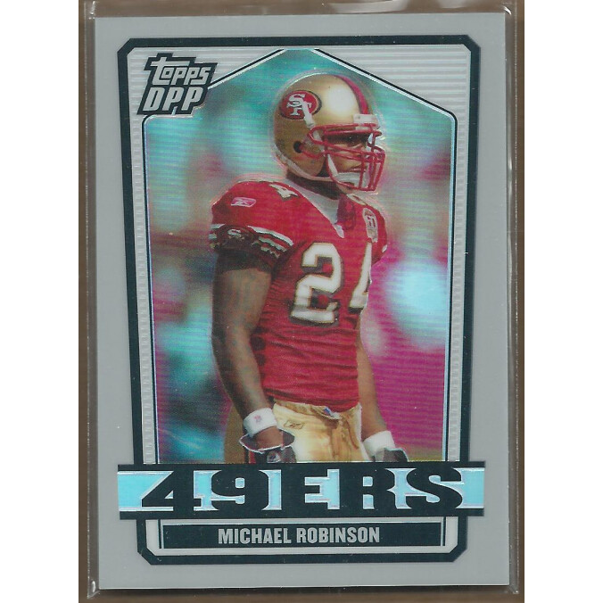 2007 Topps Draft Picks and Prospects Chrome Silver Refractors #70 Michael Robinson. rookie card picture