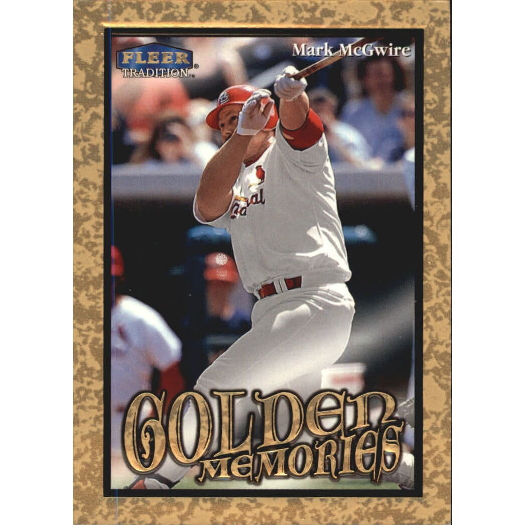 1999 Fleer Tradition Golden Memories #9 Mark McGwire