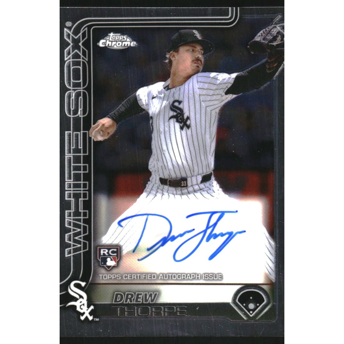2025 Topps Chrome Rookie Autographs #RADT Drew Thorpe