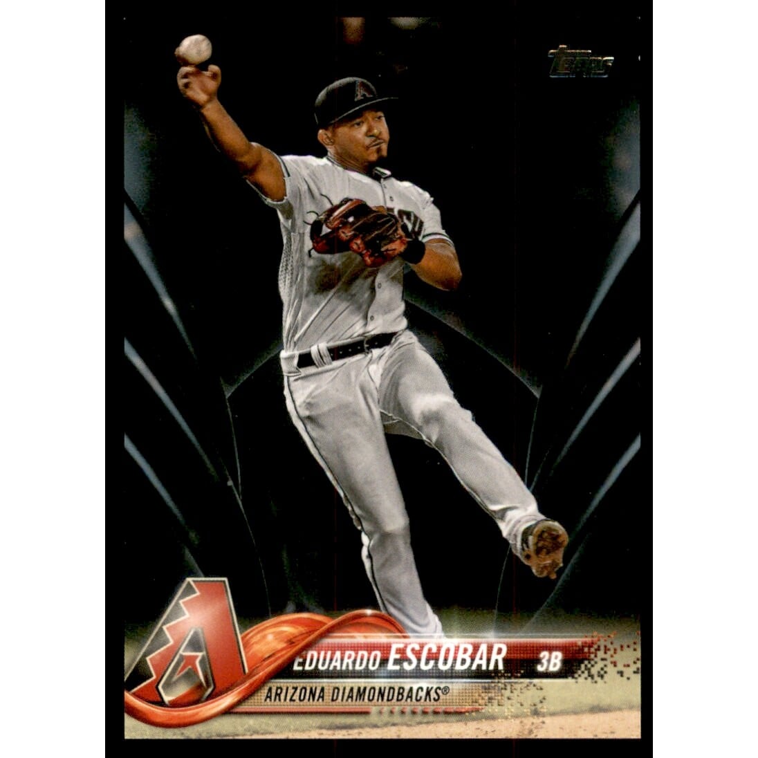 2018 Topps Update Black #US141 Eduardo Escobar
