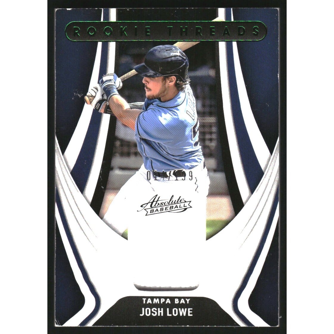 2022 Absolute Rookie Threads Retail Green #27 Josh Lowe/199