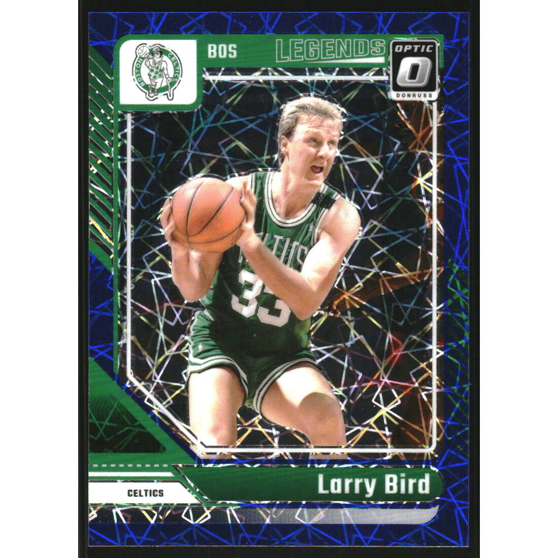 2024-25 Donruss Optic Blue Velocity #243 Larry Bird LGD
