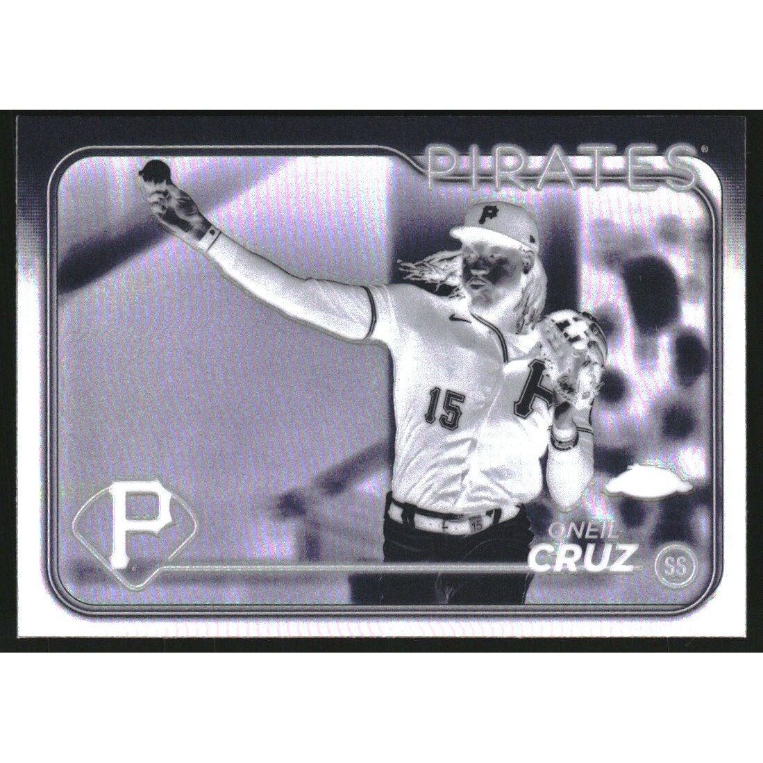 2024 Topps Chrome Negative Refractors #98 Oneil Cruz