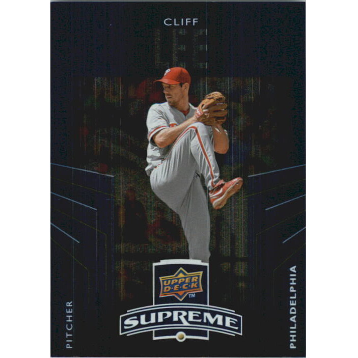 2010 Upper Deck Supreme Blue #S85 Cliff Lee