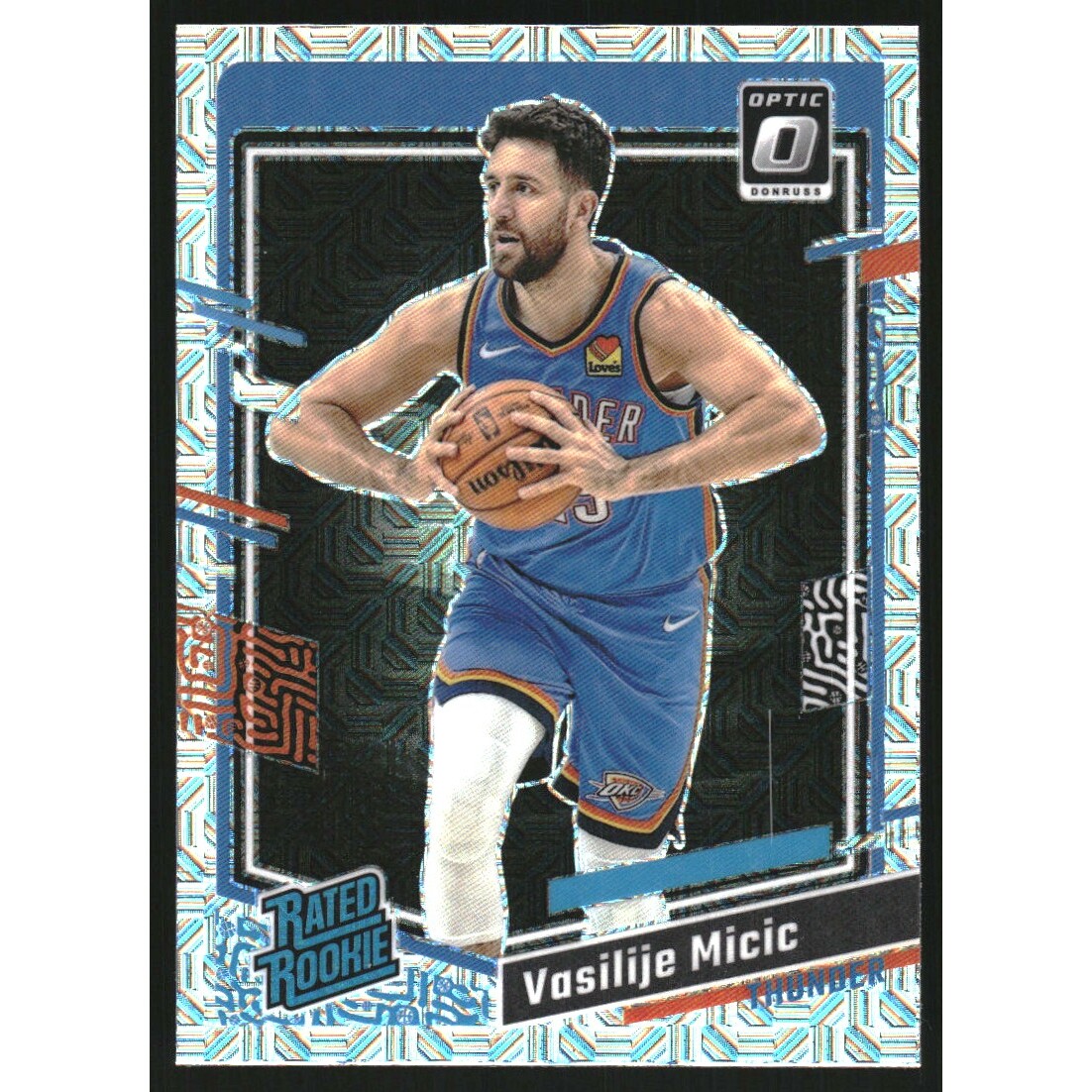 2023-24 Donruss Optic Choice #208 Vasilije Micic RR 2023-24 Donruss Optic Choice #208 Vasilije Micic RR
