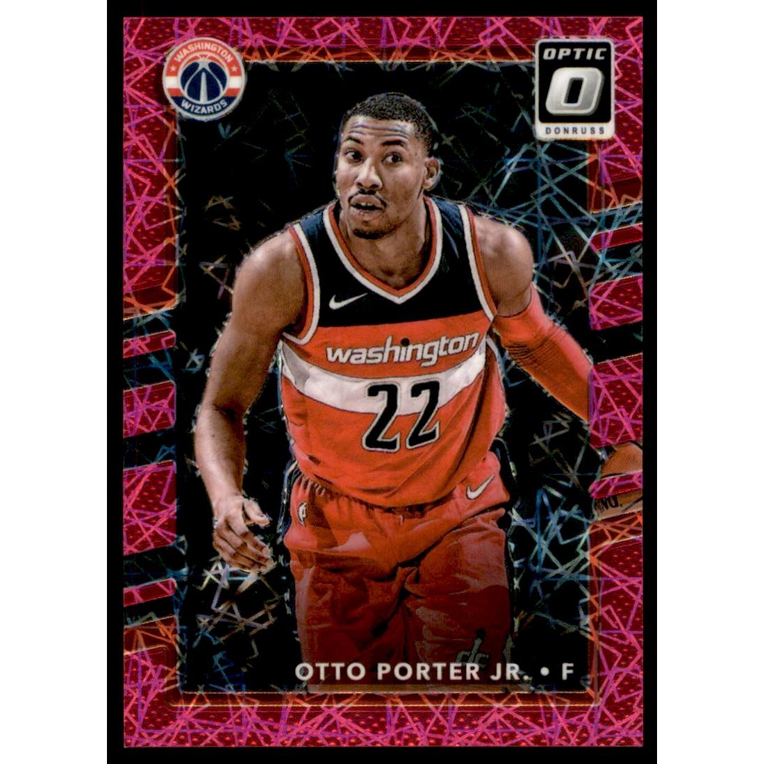 2017-18 Donruss Optic Pink Velocity #148 Otto Porter Jr. 2017-18 Donruss Optic Pink Velocity #148 Otto Porter Jr.