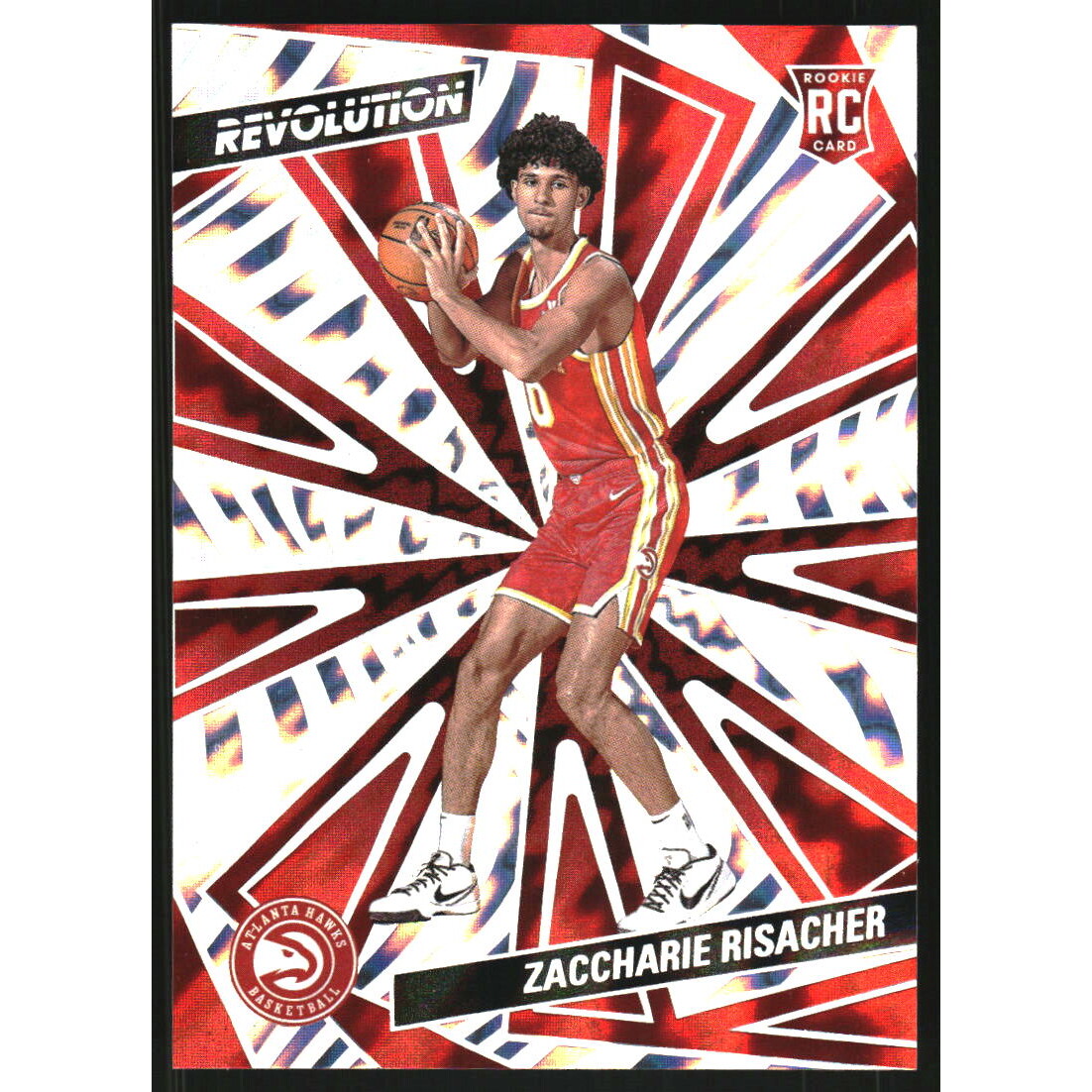 2024-25 Panini Revolution Lighting #104 Zaccharie Risacher 2024-25 Panini Revolution Lighting #104 Zaccharie Risacher