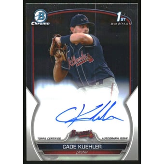 2023 Bowman Chrome Draft Autographs #CDACK Cade Kuehler