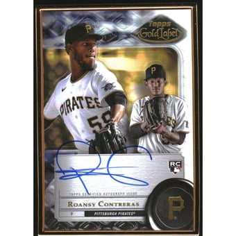 2022 Topps Gold Label Framed Autographs #FARC Roansy Contreras