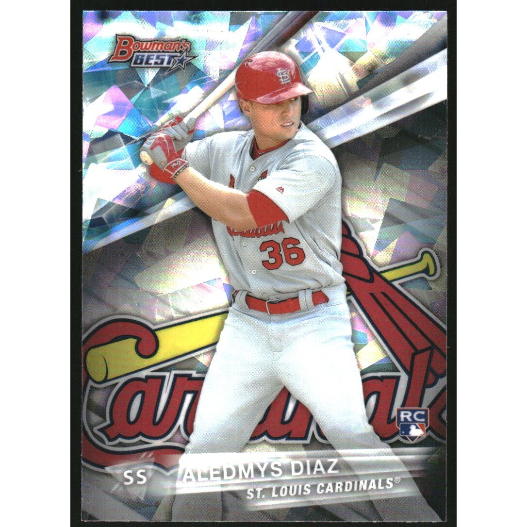 2016 Bowman’s Best Atomic Refractors #29 Aledmys Diaz 2016 Bowman’s Best Atomic Refractors #29 Aledmys Diaz