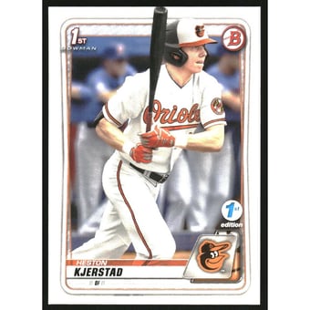 2020 Bowman Draft 1st Edition #BD122 Heston Kjerstad
