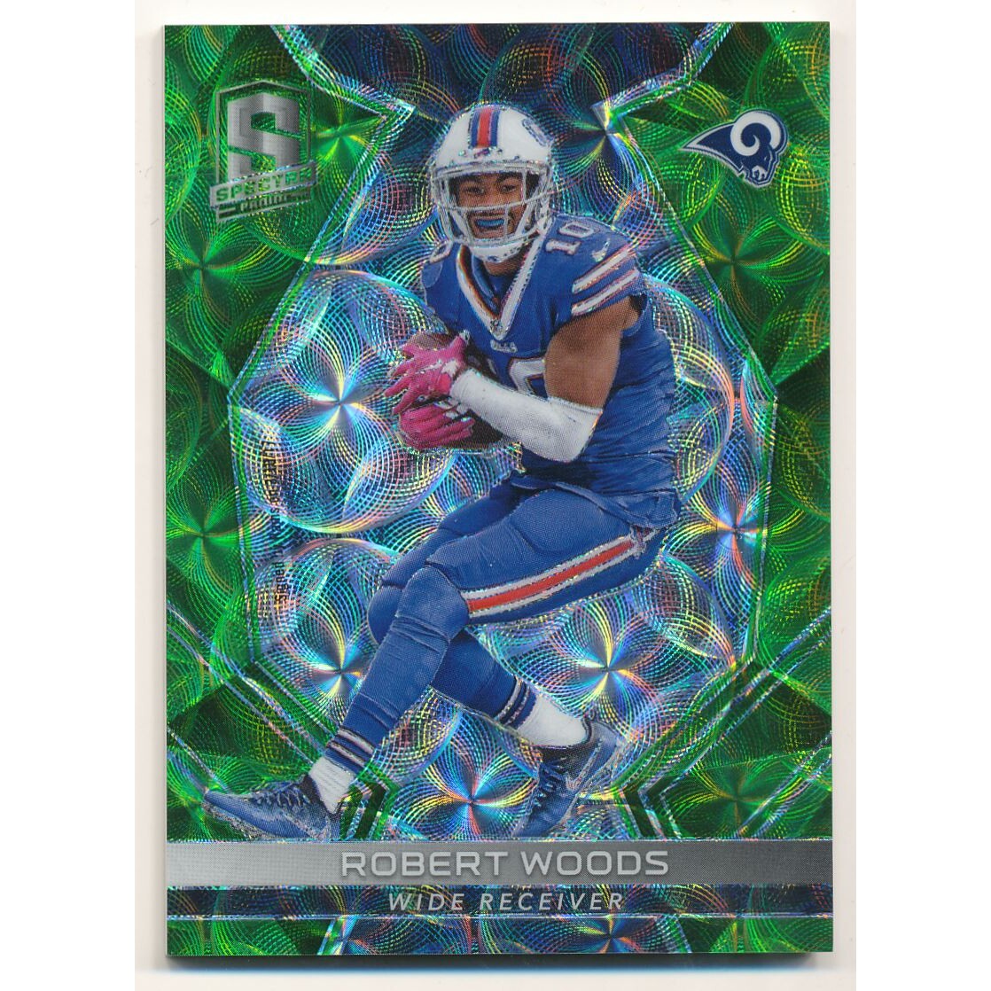 2017 Panini Spectra Neon Green #23 Robert Woods