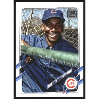 2021 Topps Base Set Photo Variations #4 Ernie Banks